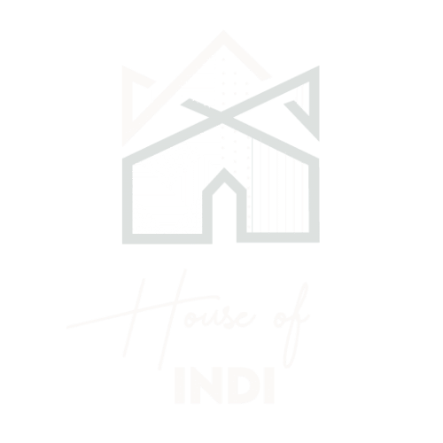 House of Indi Logo White fill size